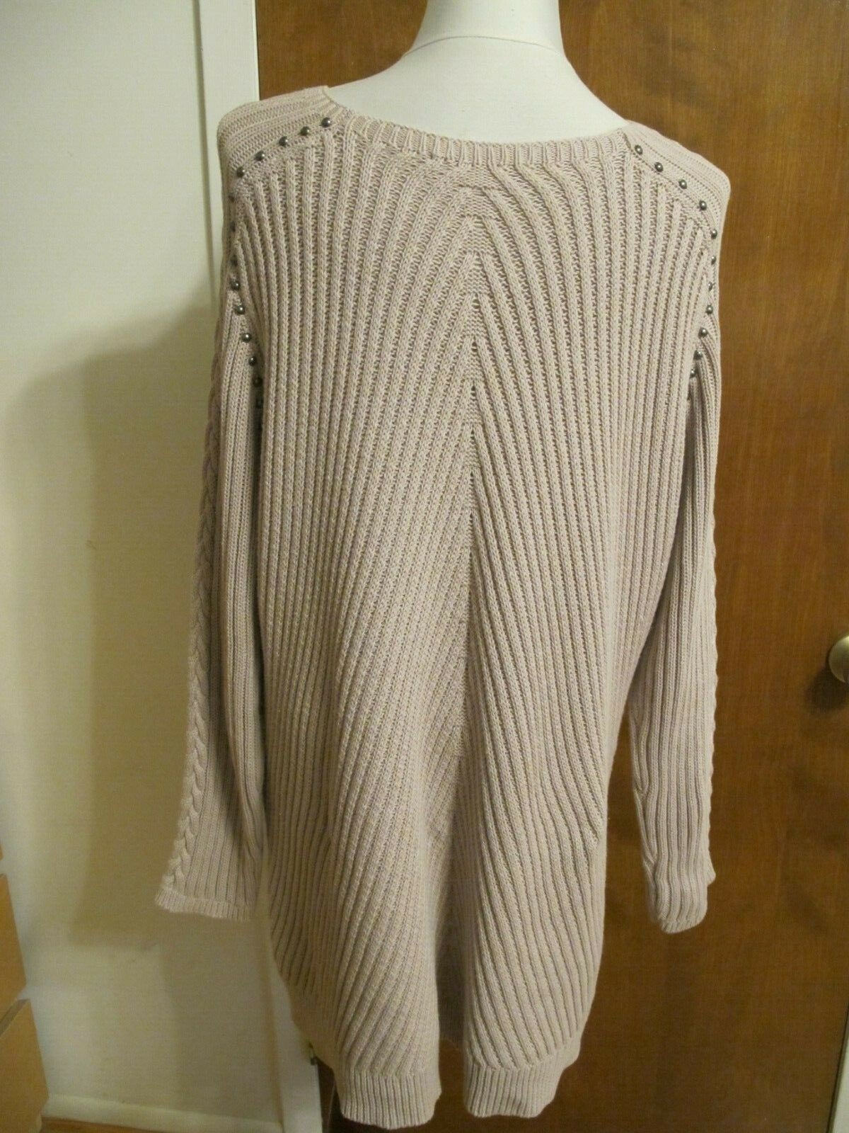 Philosophy Women’s Beige Long Pullover Sweater size 2X