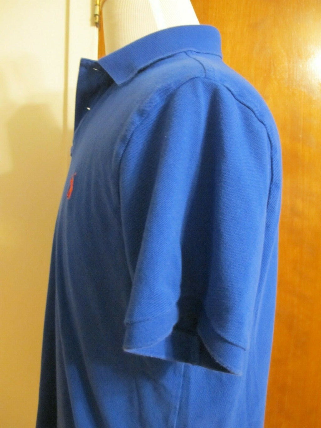 Polo Ralph Lauren Men's Blue Custom Fit Shirt Size Large 