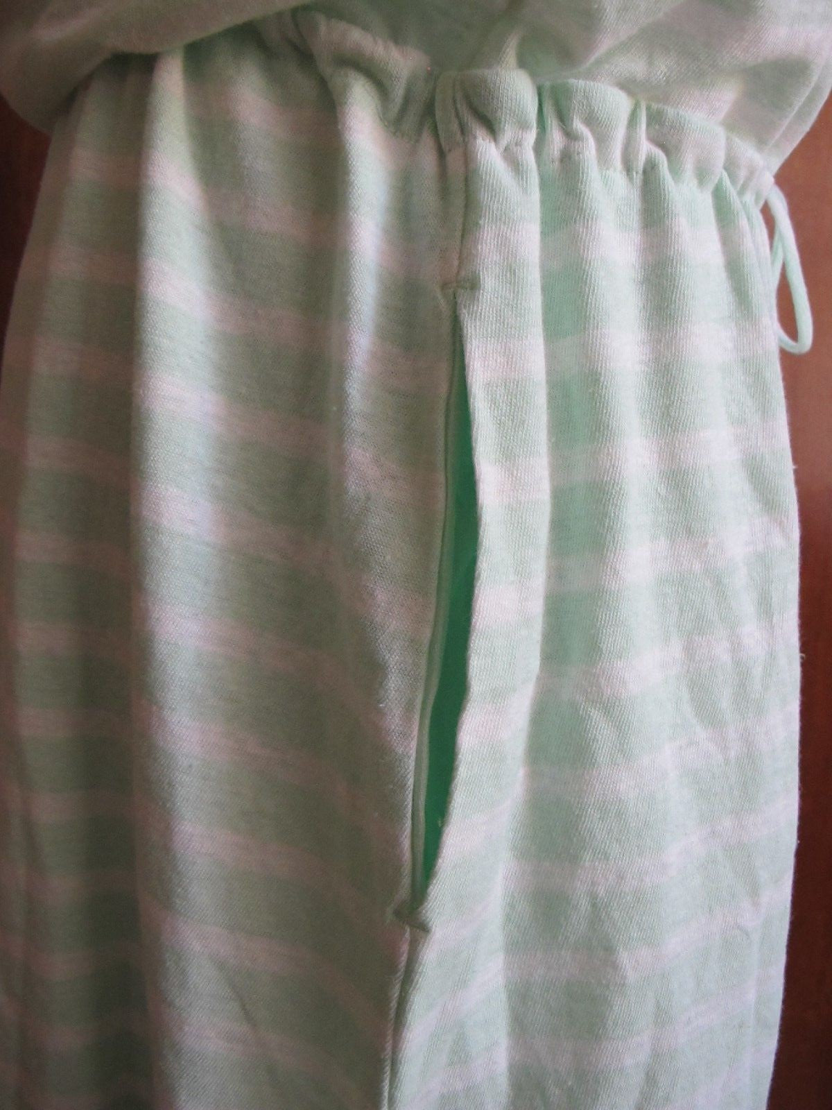Gap women's stripped cotton linen dress size Medium 