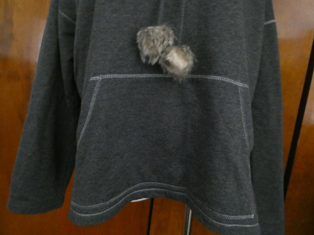 Unbranded Women's Fleece hooded Sweater Jacket Size Large