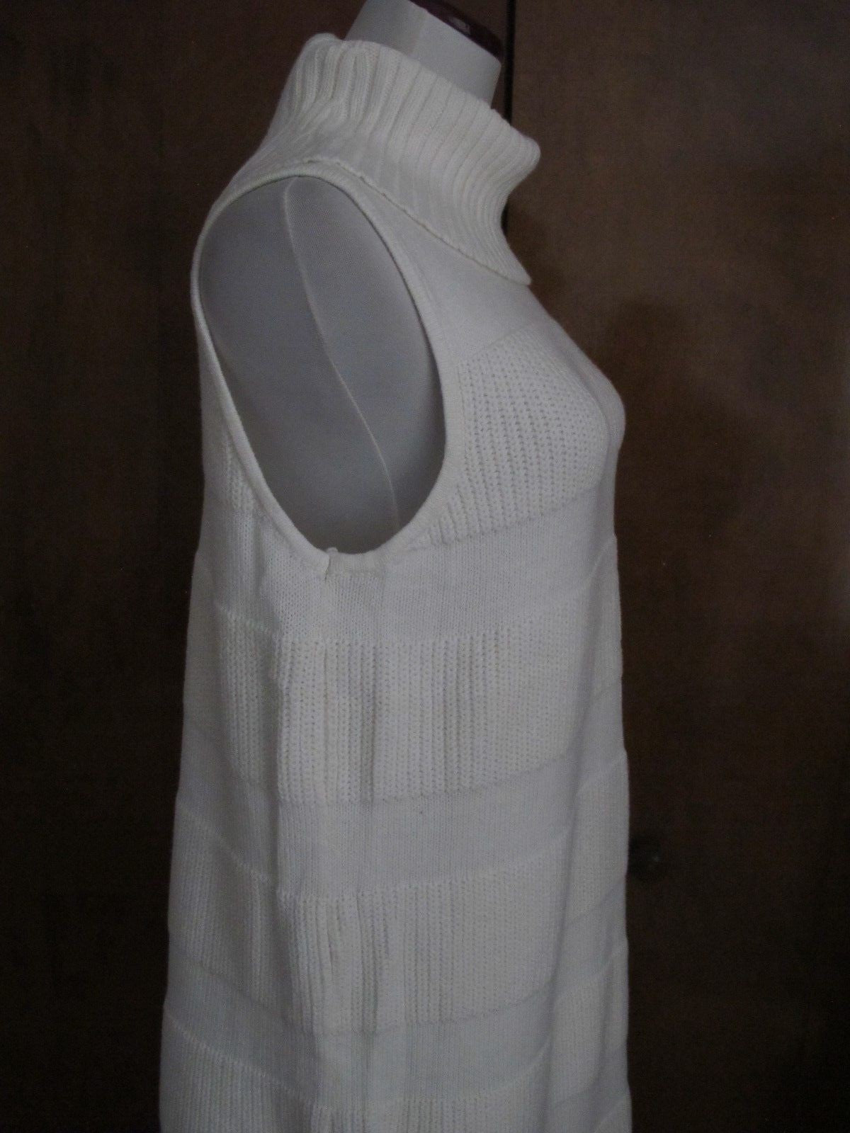 Anthropologie women’s off white dress Large NWT