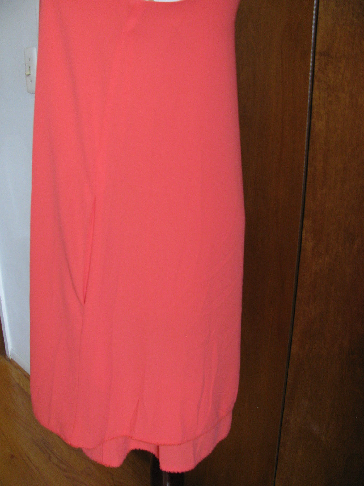 Rachel Rachel Roy women's red lined layer mini summer dress Size Xsmall 