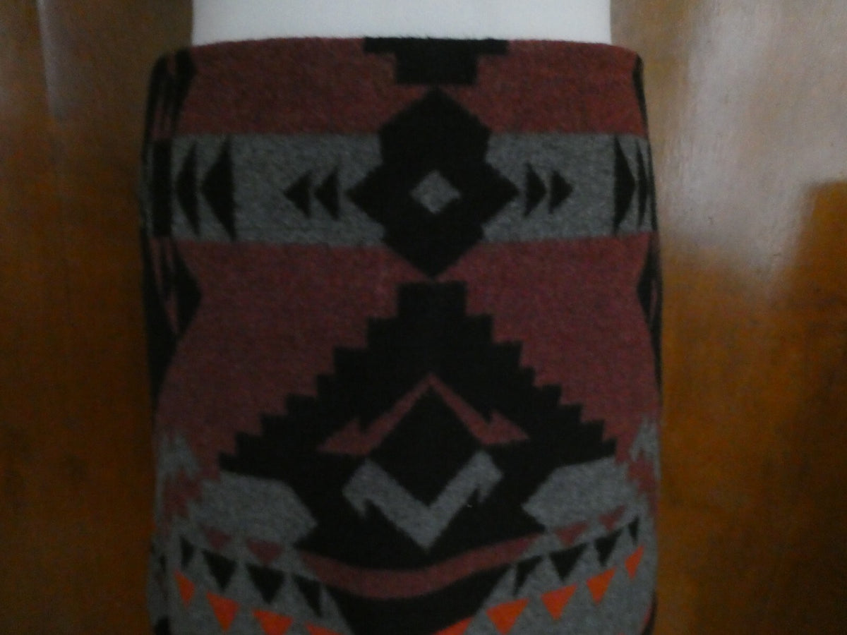 Gap women’s black/gray/orange mini skirt size 8, 14