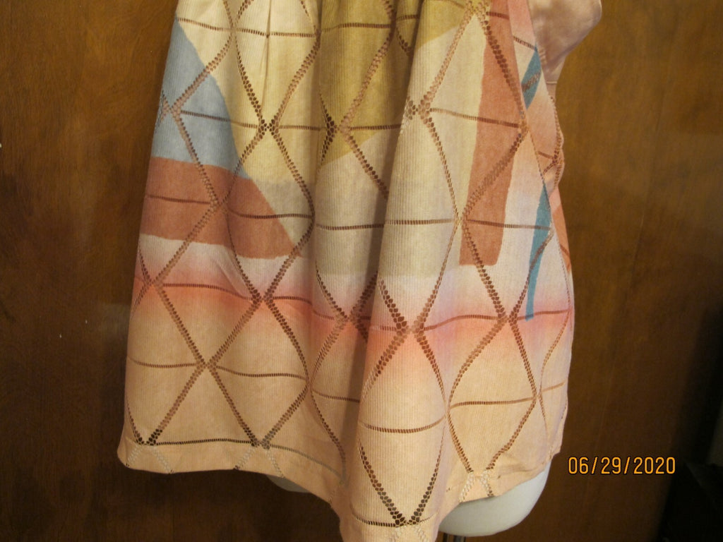 Anthropologie Akemi+ Kin women's lined multi color thank top.