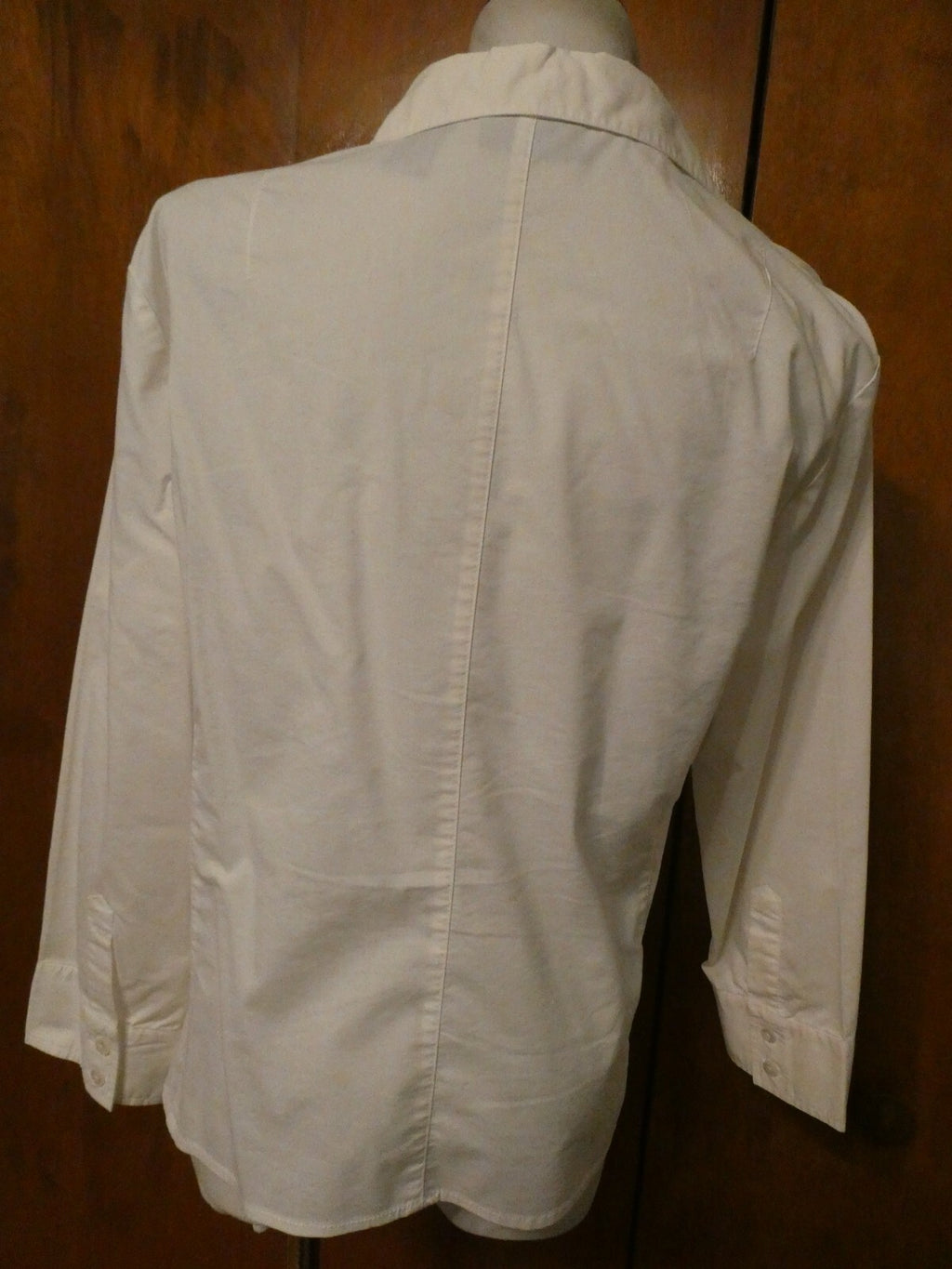 New York &Company women's white top size large