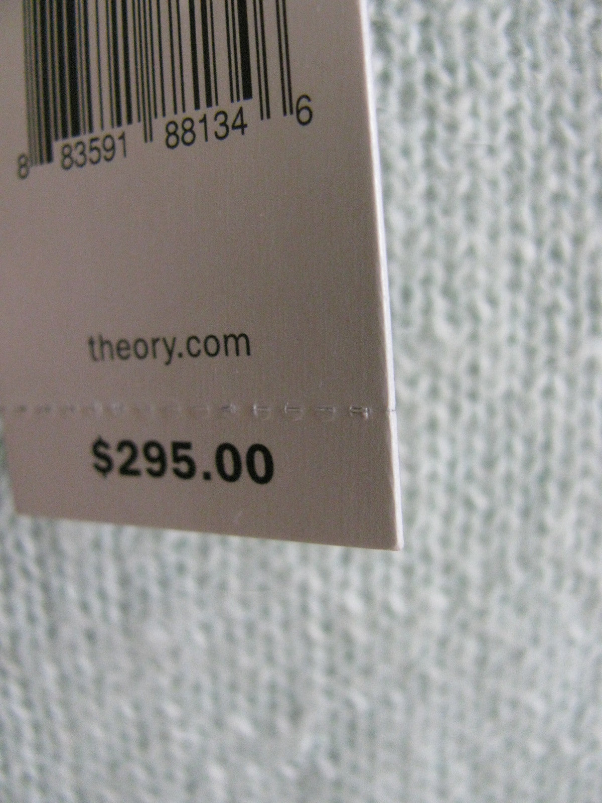 Theory Jaidyn C Women's  Argent Soft Mint Scoop Neck Sweater Size Medium New