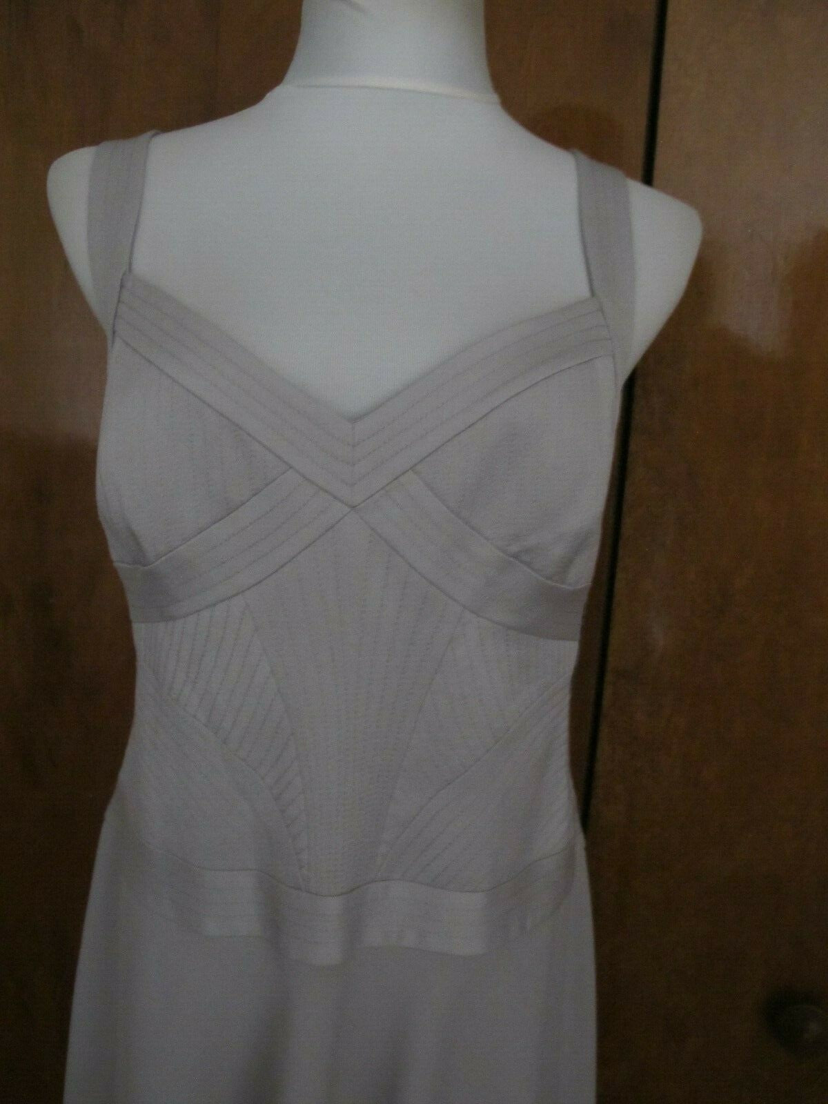 Ralph Lauren women’s  A-Line gray fog lined dress size 14 NEW