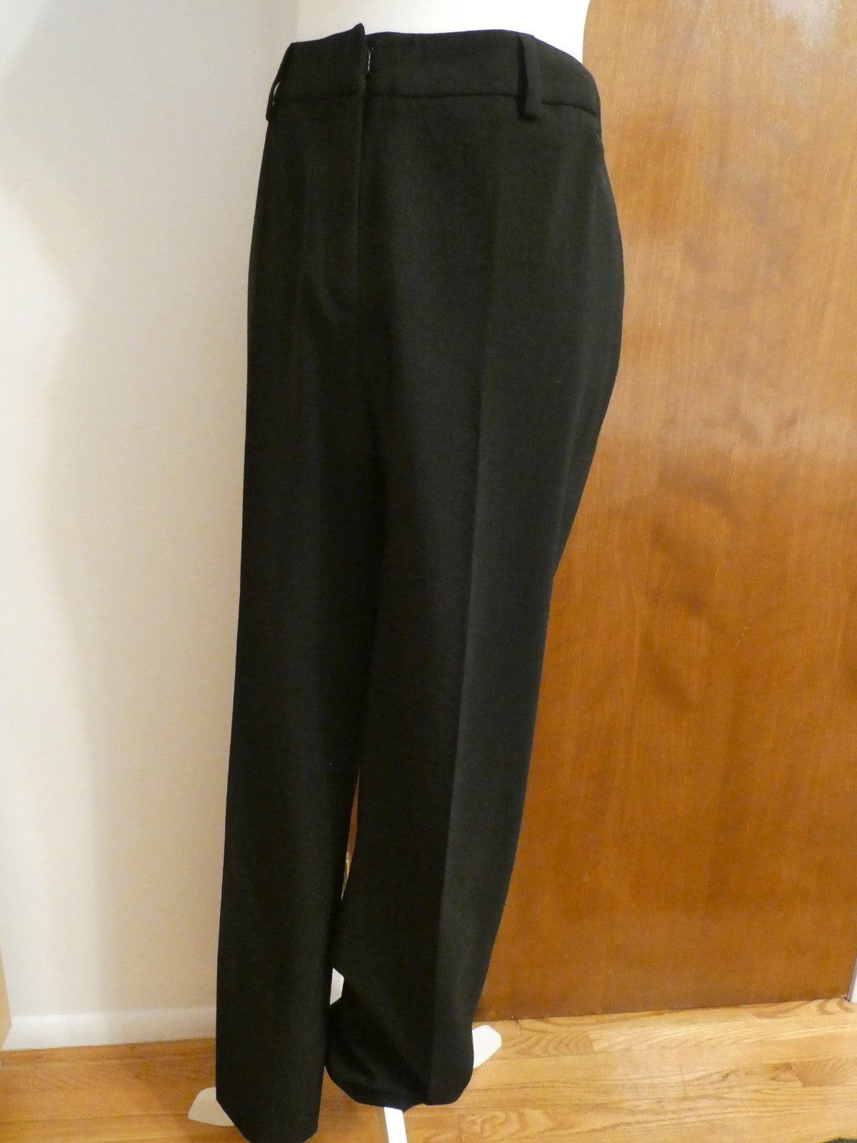 Gloria Vanderbilt Women’s Black Dress Pants Straight Leg Career Size 12