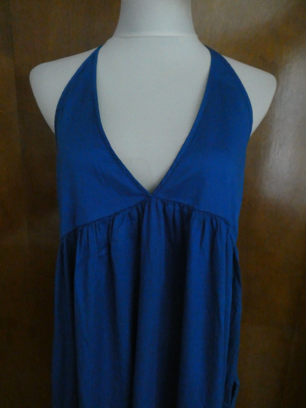  Anthropologie Lacausa Women’s Blue Detailed Dress Size Medium