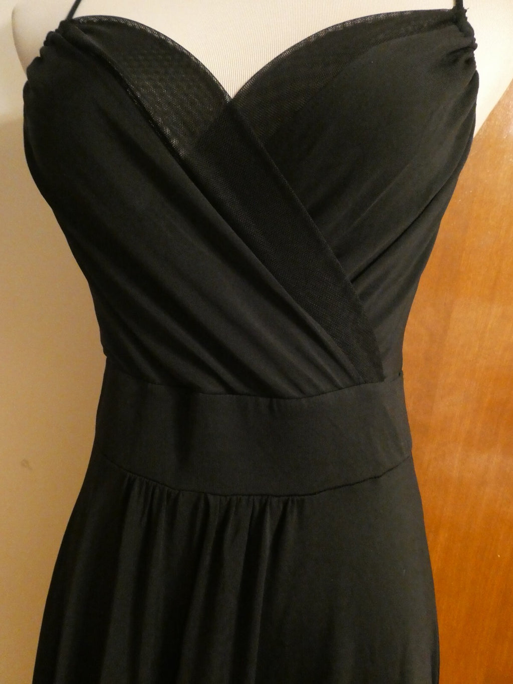 Tahari women's black lined dress 12 