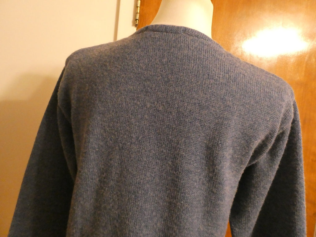 Aceka  women's dusty blue sweater size PM preowned