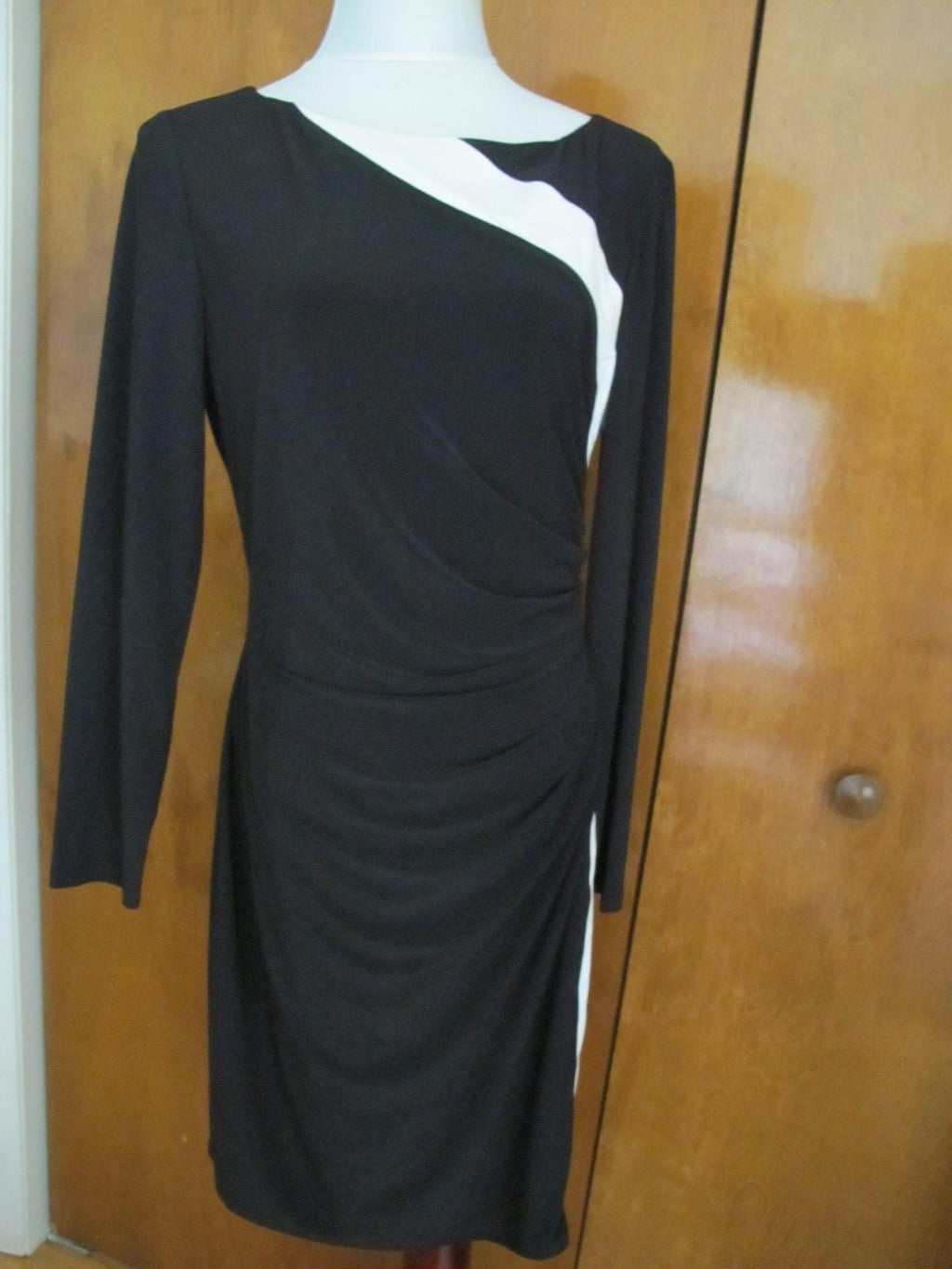 Lauren Ralph Lauren women’s black white NWT dress New