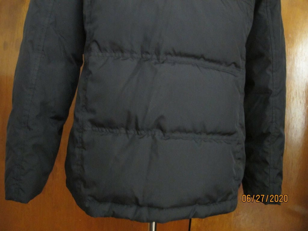 Larry Levin  Sport Women's Black Down Puffer Winter Coat Jacket Medium