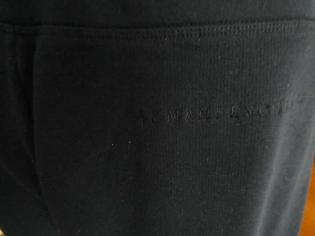 Armani Exchange Men Navy Gorgio Arman Spa Milano Joggers Sweatpants  Xlarge