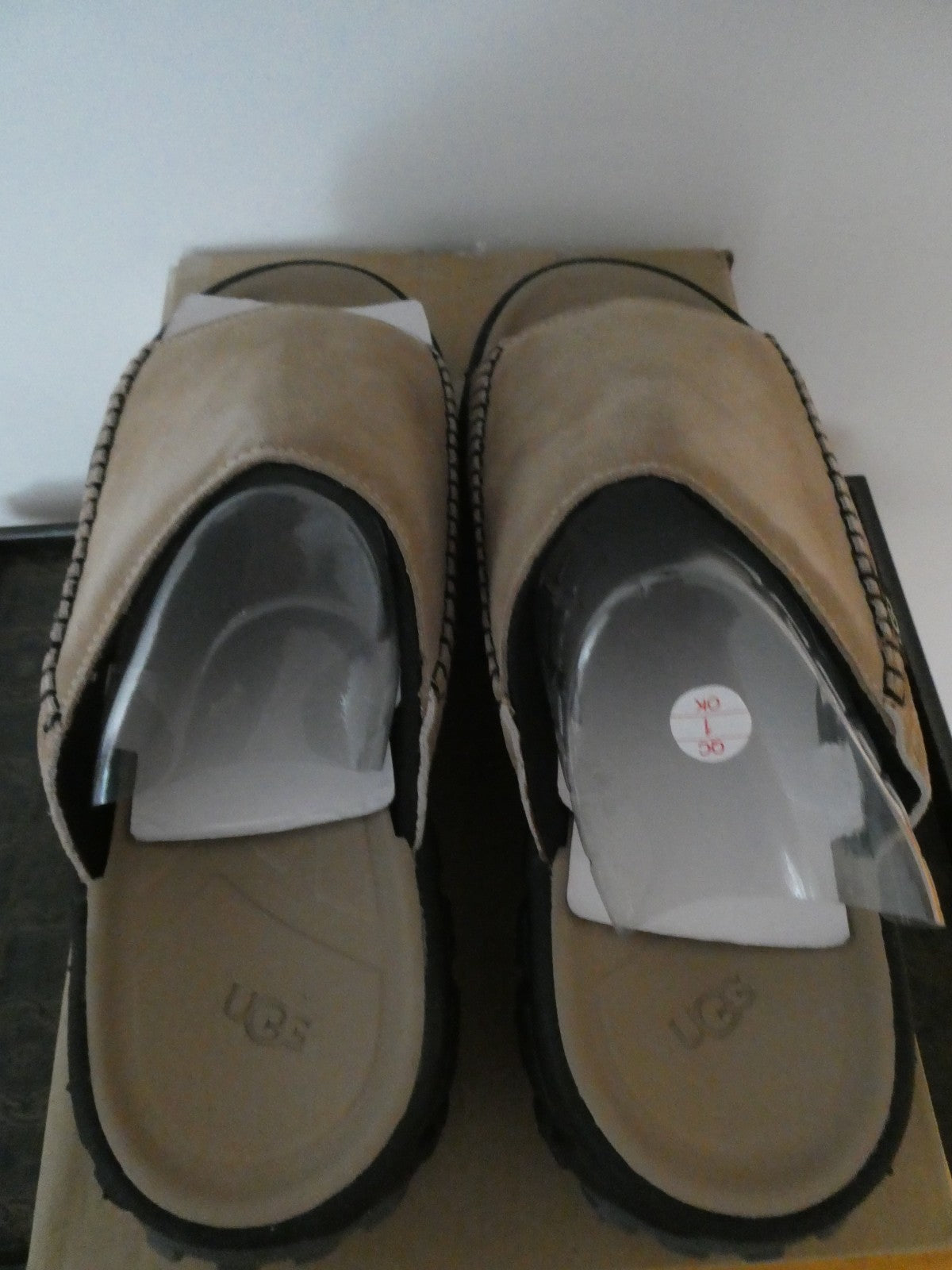 UGG Venture Daze Slide Beige Sandal Shoe Unisex Men Size 12 / Women Size 13