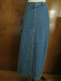 Cherokee Women’s Denim Blue Fitted Skirt Size 12 Pre-Owned