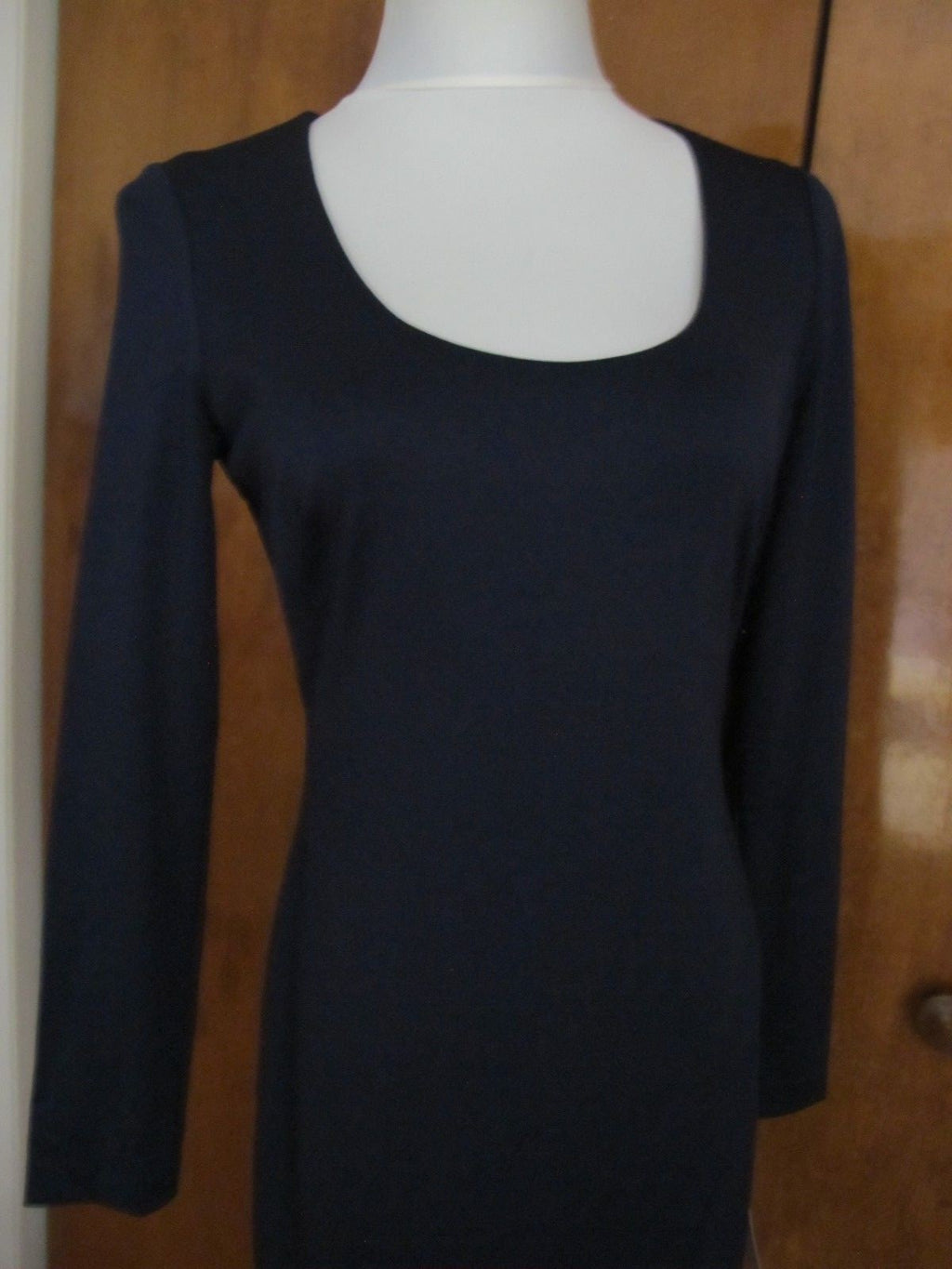 Ralph Lauren women's navy evening lined classic dress New