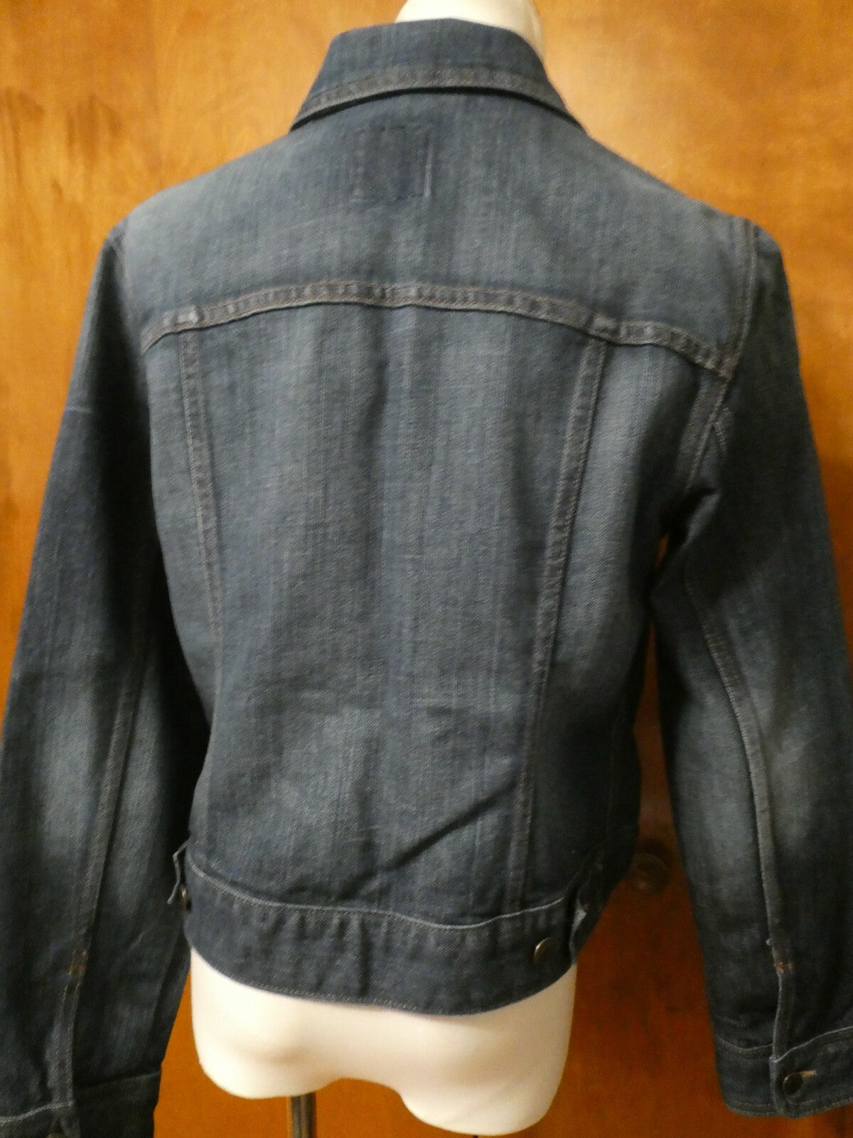 Old Navy women's soft blue jean jacket Large