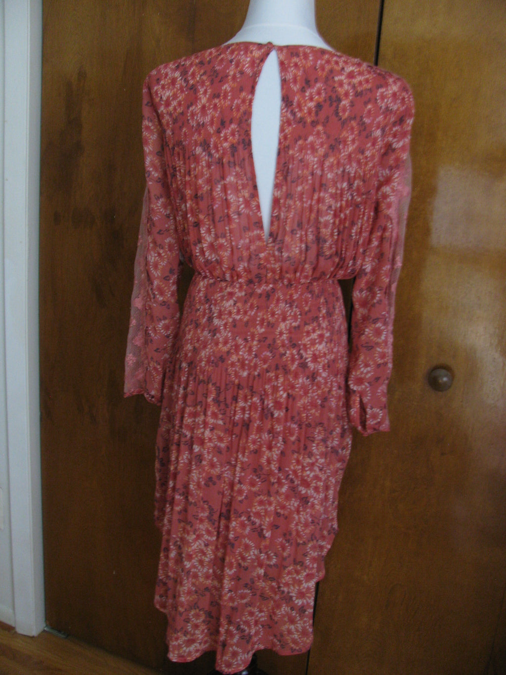Free People women’s rose glow combo dress size Small
