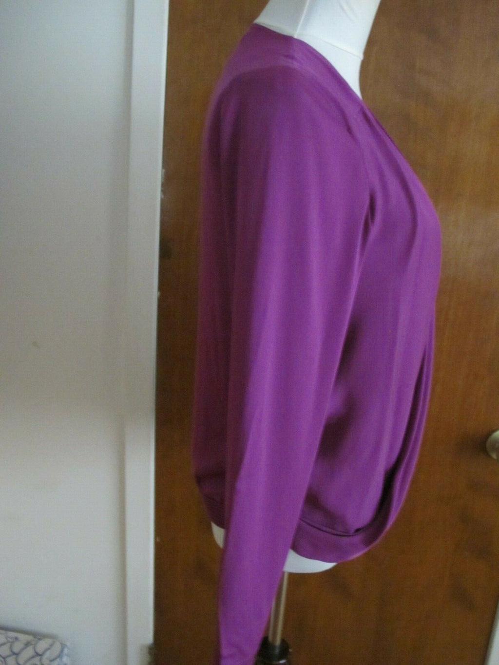 Diane von Furstenberg Evening silk purple top/blouse Size 4