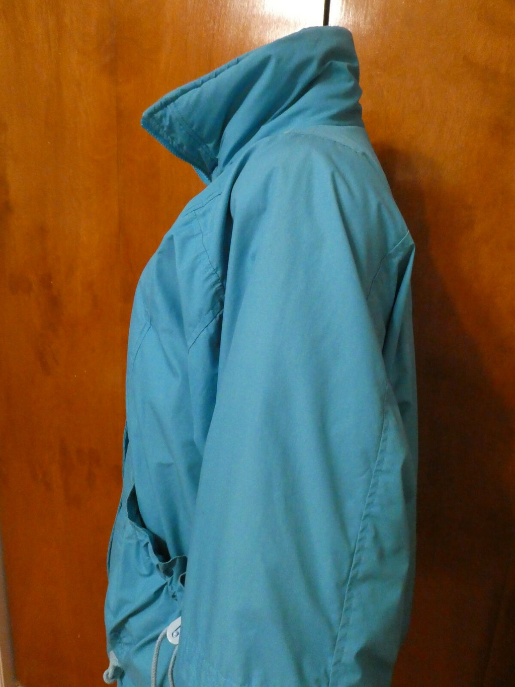 JAKO Women's Blue Down Puffer Winter Detailed Coat Jacket Medium