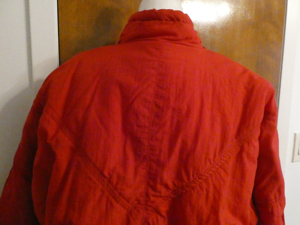 Women’s Royce Winter Coat Red Synthetic Warm Puffer Size 96/170 (US Size M/L)