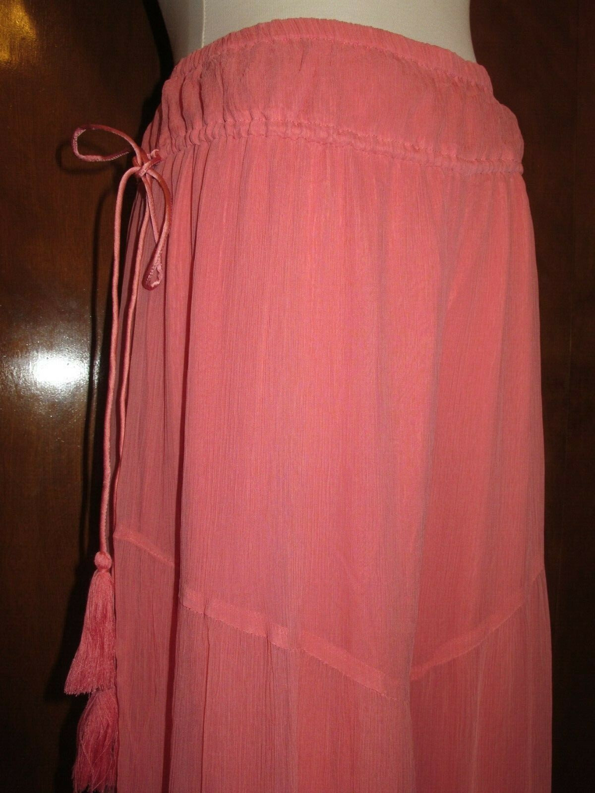 Anthropologie Elevenses Women’s Pink/Rose Rockport Wide Leg Pants Medium