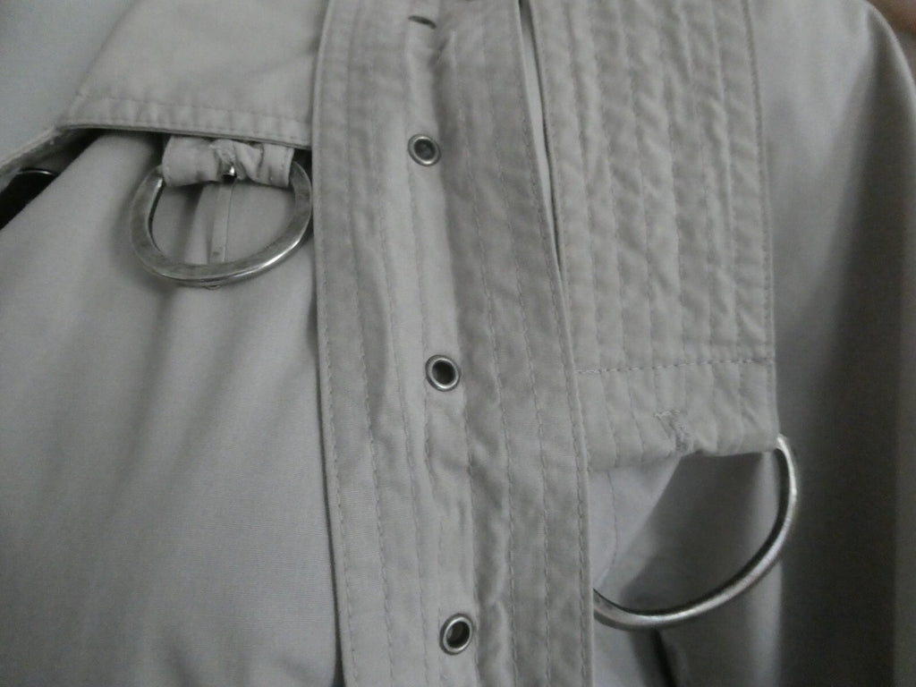 Misty Harbor Women’s Beige Long Trench Coat VTG Size 14