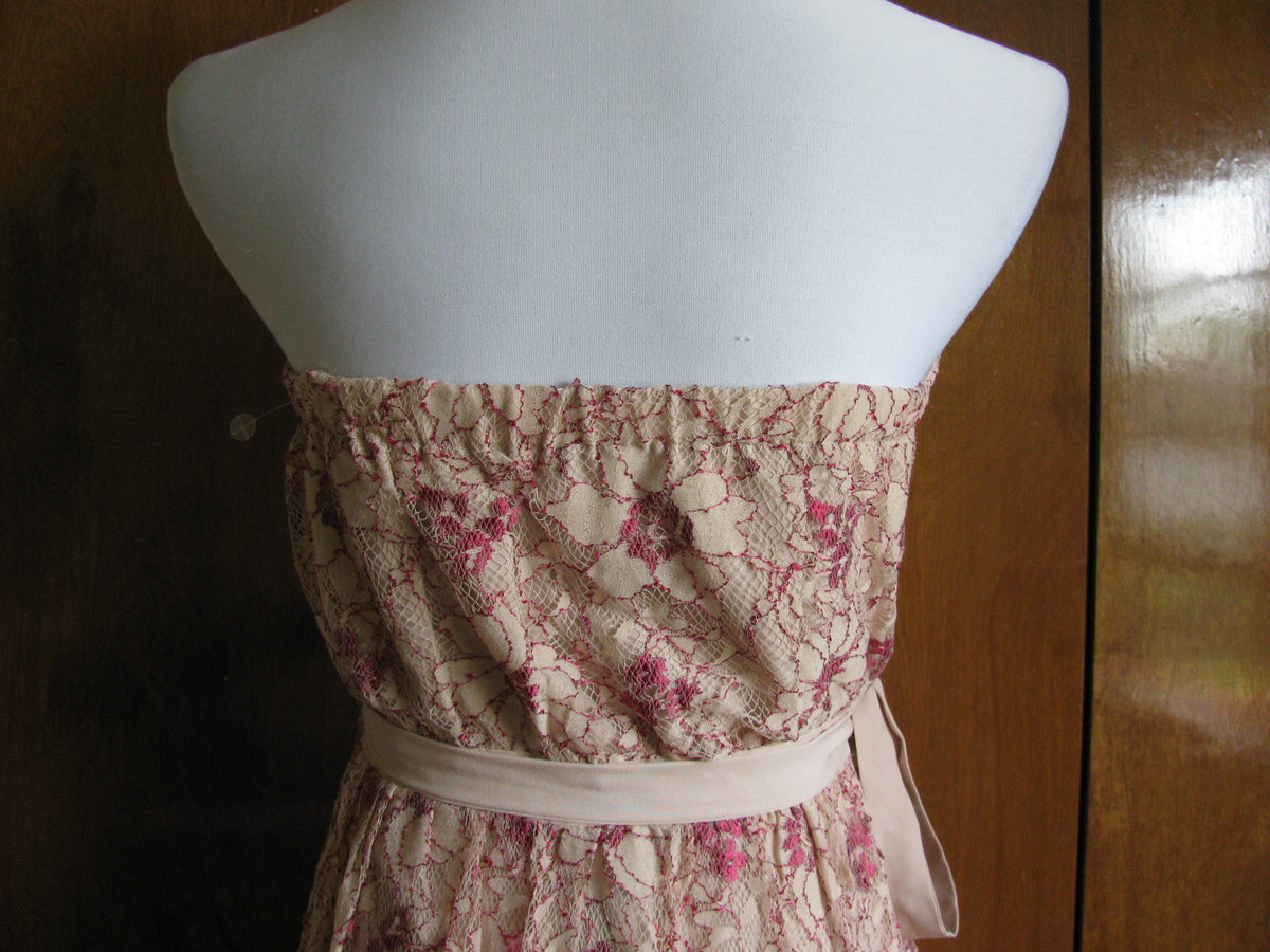 Walter Baker women's evening dusty rose kensie dress medium 