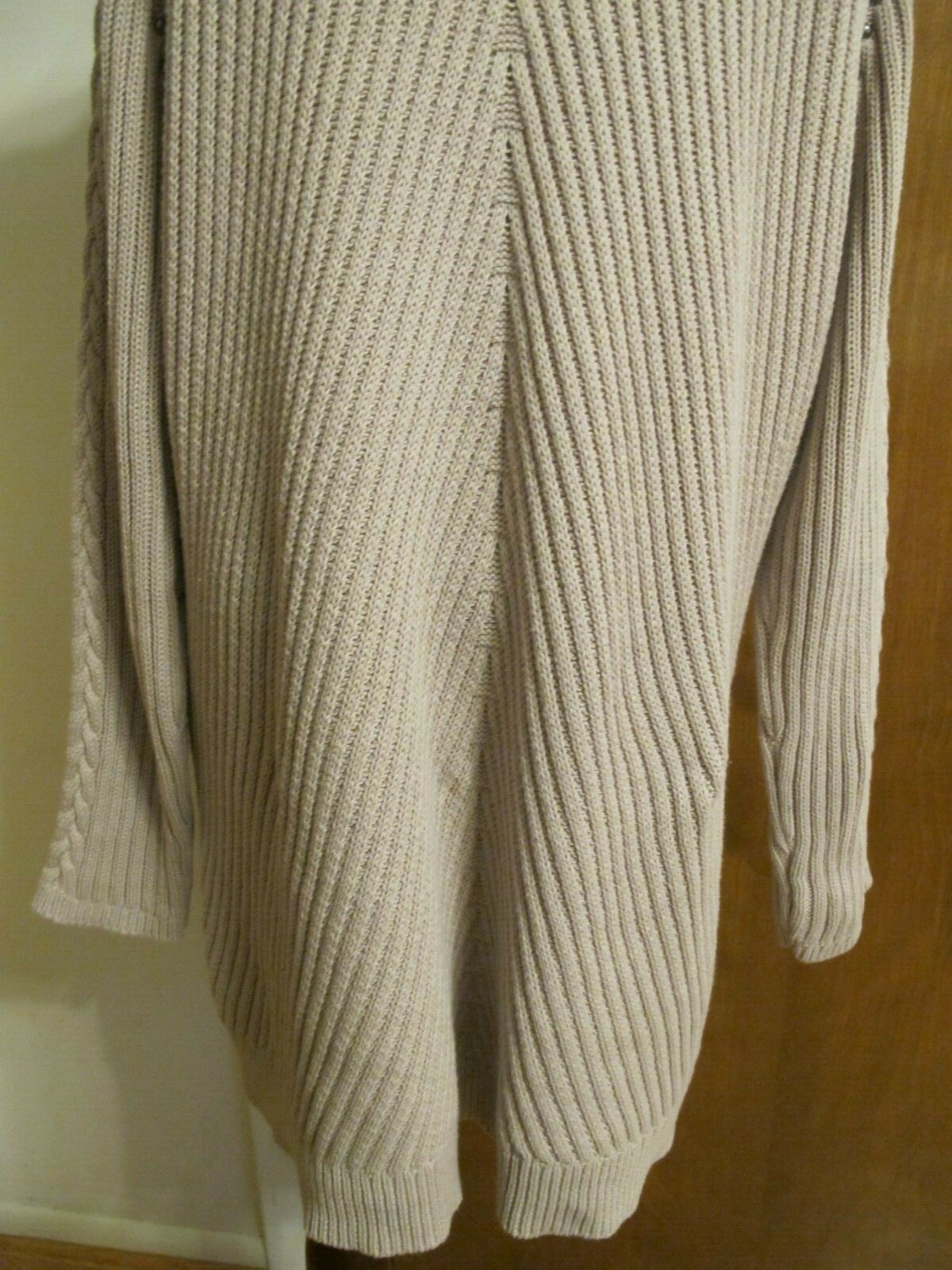 Philosophy Women’s Beige Long Pullover Sweater size 2X