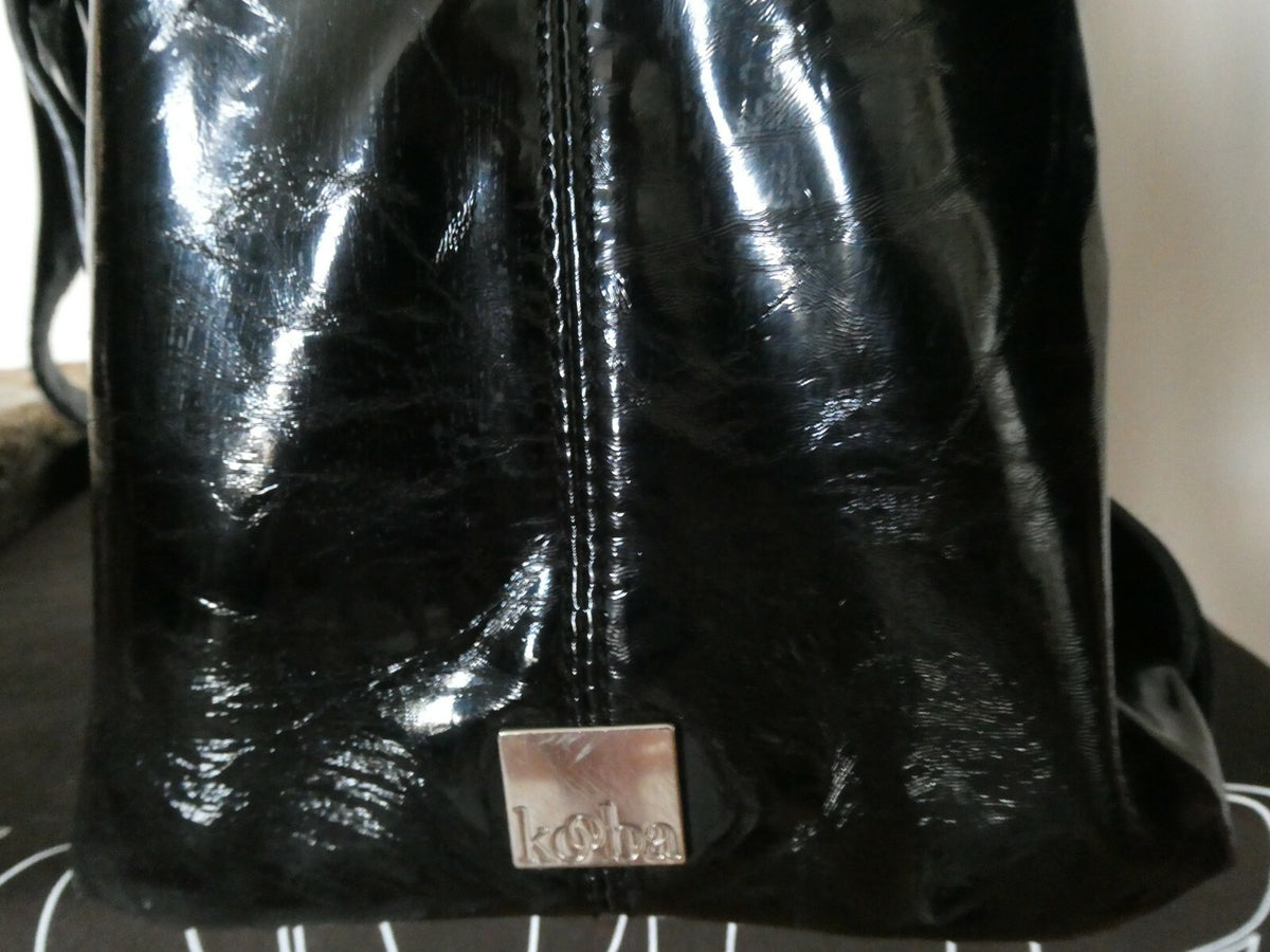 Kooba Women's Black Luggage Patent Leather Large Bag from Bloomingdales
