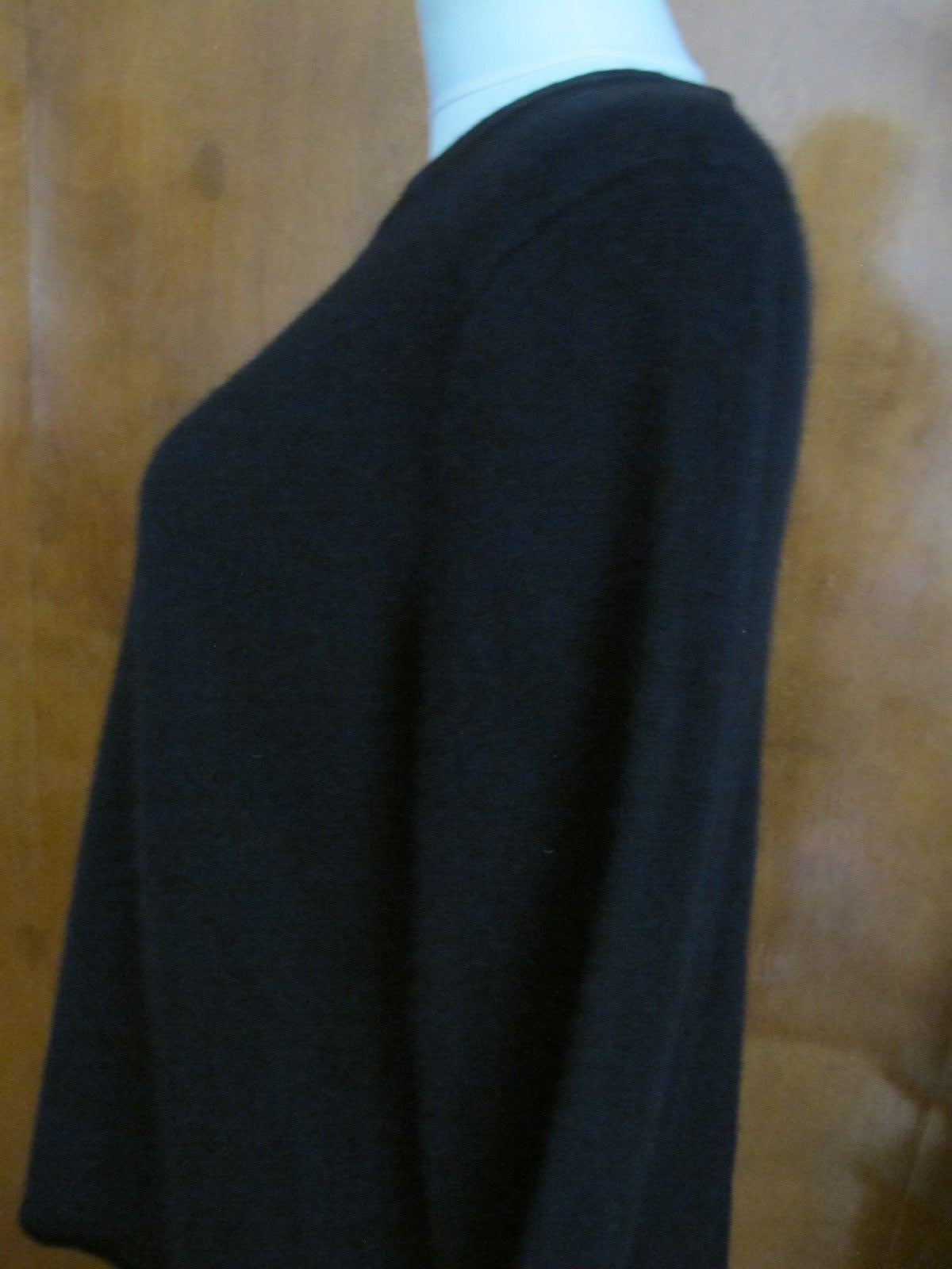 Bloomingdale's Women's Black 2 Ply Cashmere Sweater Small 