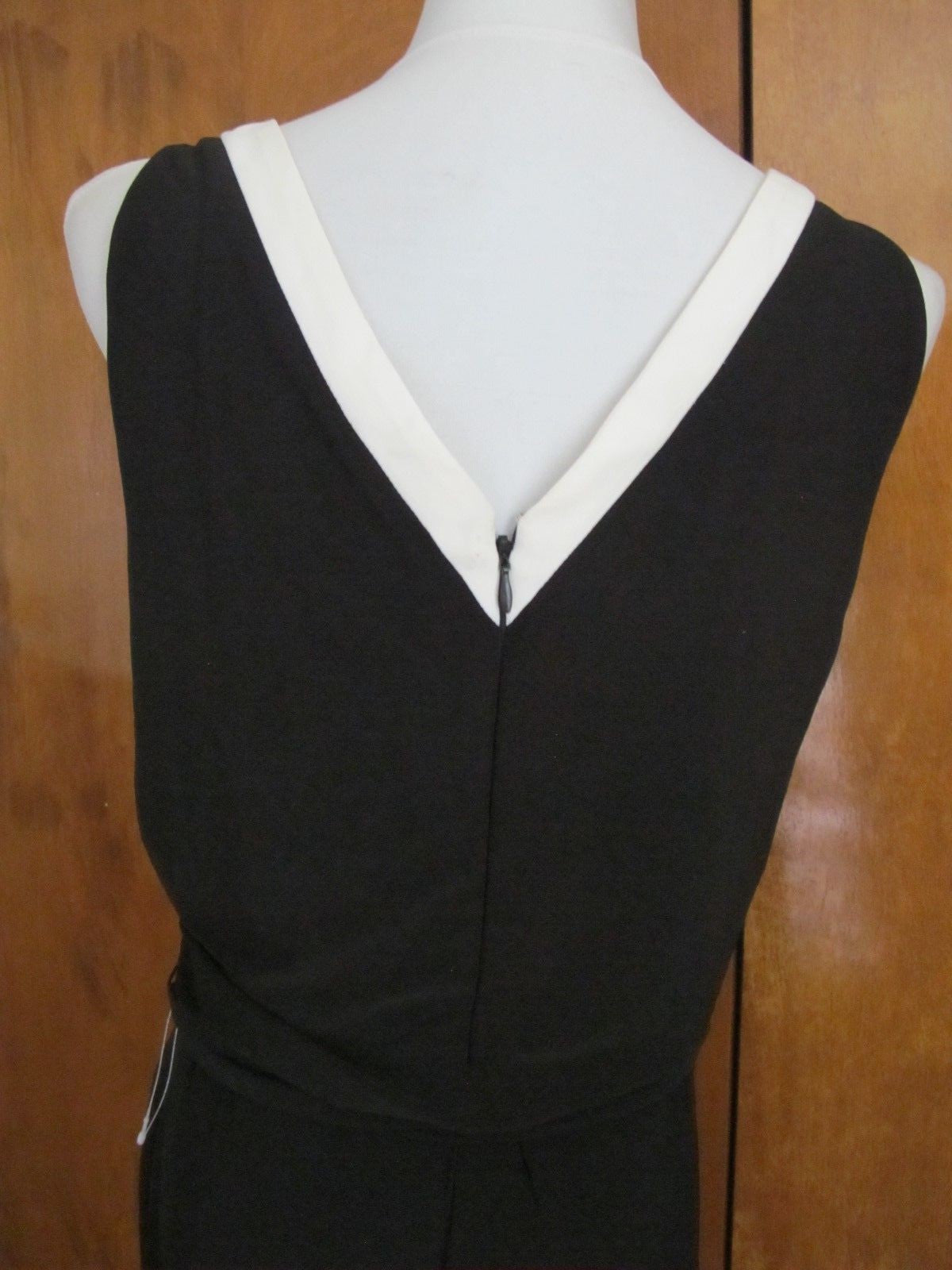 Lauren Ralph Lauren women’s black white jumpsuit size large NWT