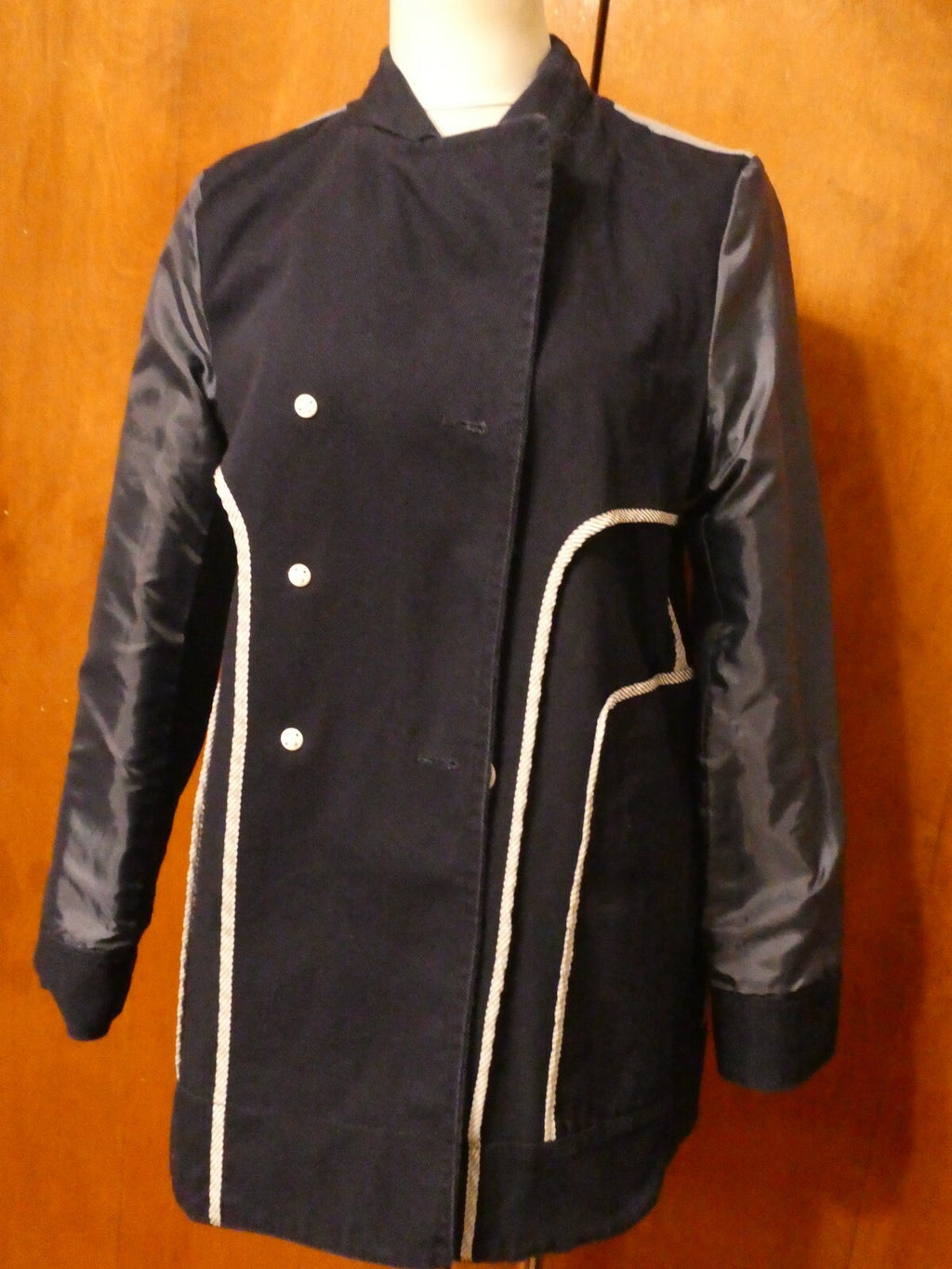 J. Crew Women’s Button Up Cotton Casual Long Blue Jacket/Coat Size 12