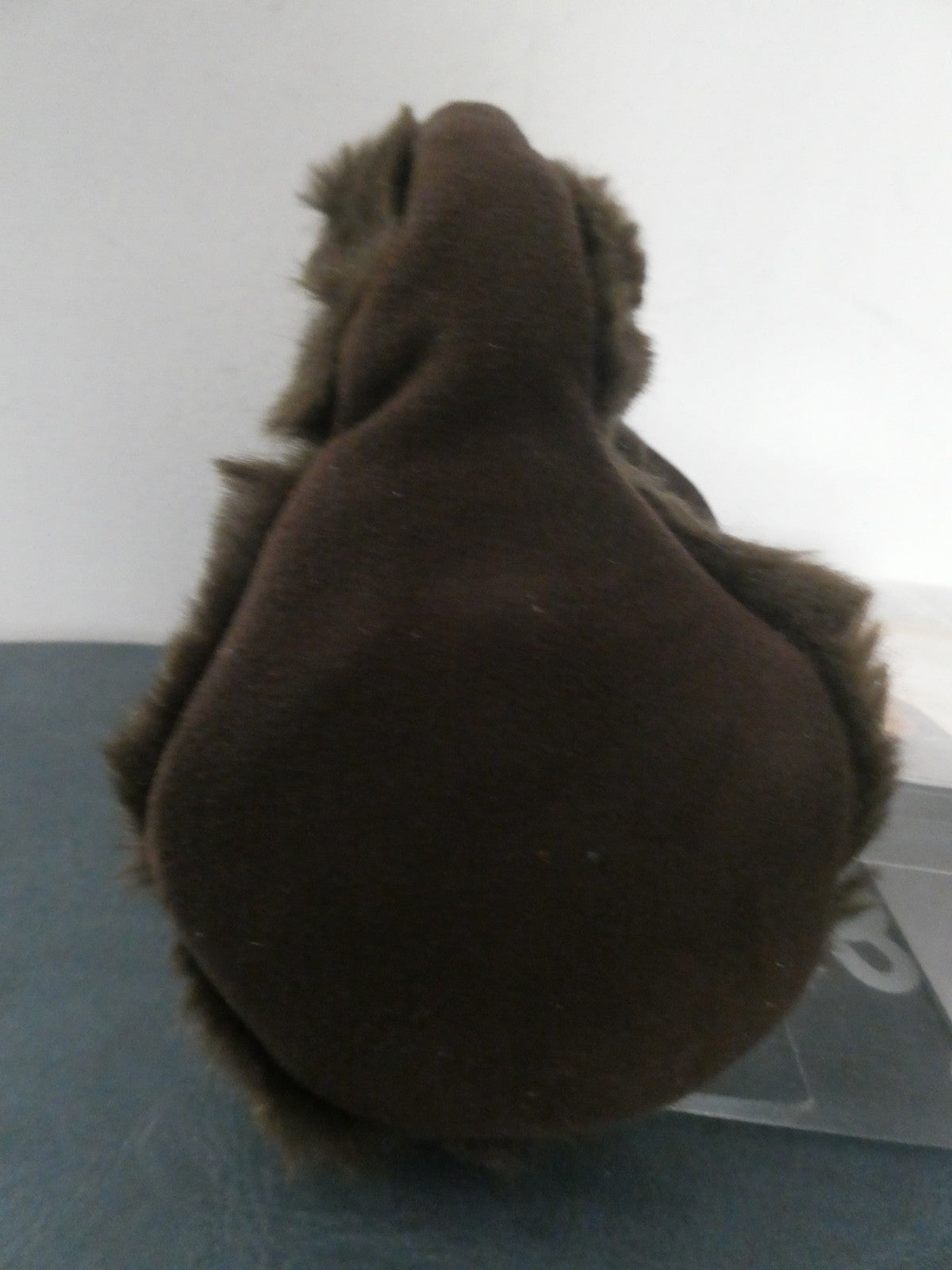 180s Winterlude women cozy fleece ear behind the head brown adjustable one size