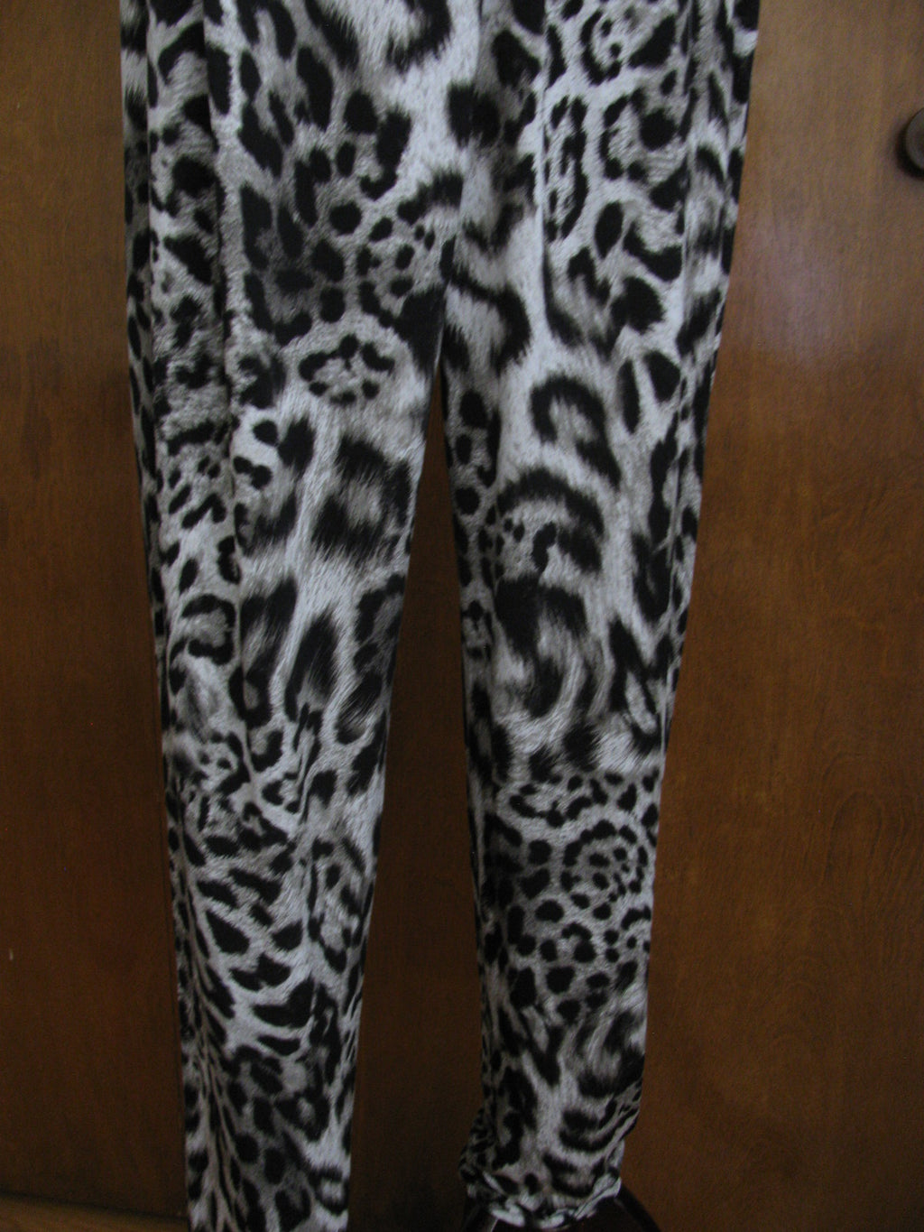 Michael Kors women's  black white cross over pant New