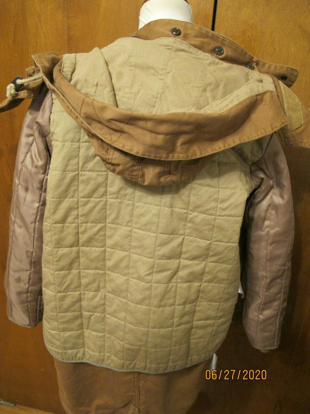 Gap women’s brown stylish coat jacket 3 in one size Xsmall 