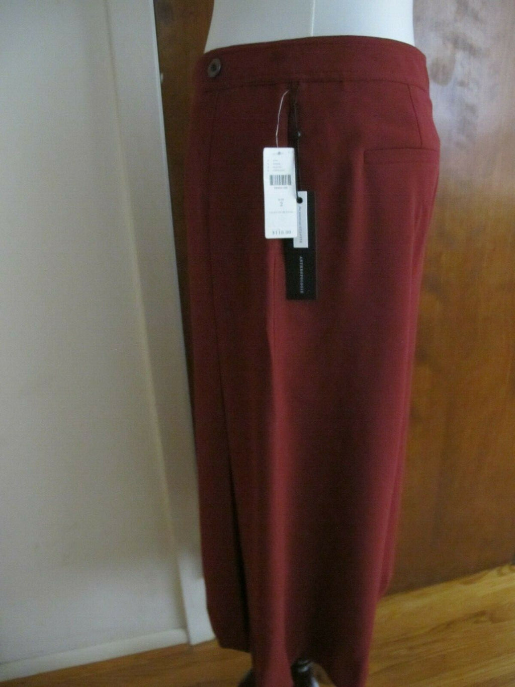 Anthropologie the Essential Culotte Rust Skirt Pant Wide Legs Pants  Size 2