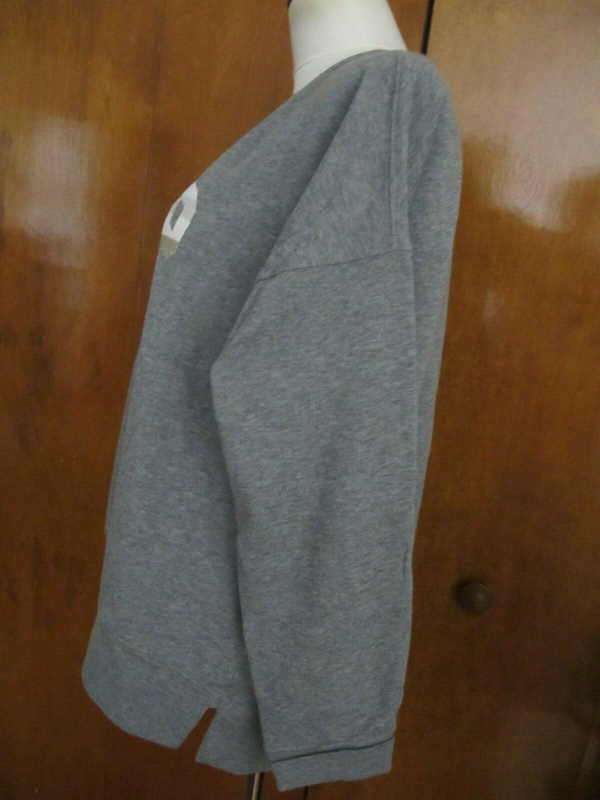 Gap Women's Flannel Cotton Gray Sweater Size Large 