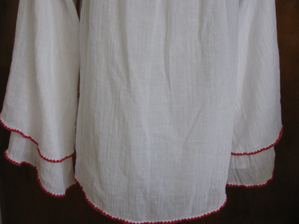 Ralph Lauren Denim & Supply women white cotton embroidered top
