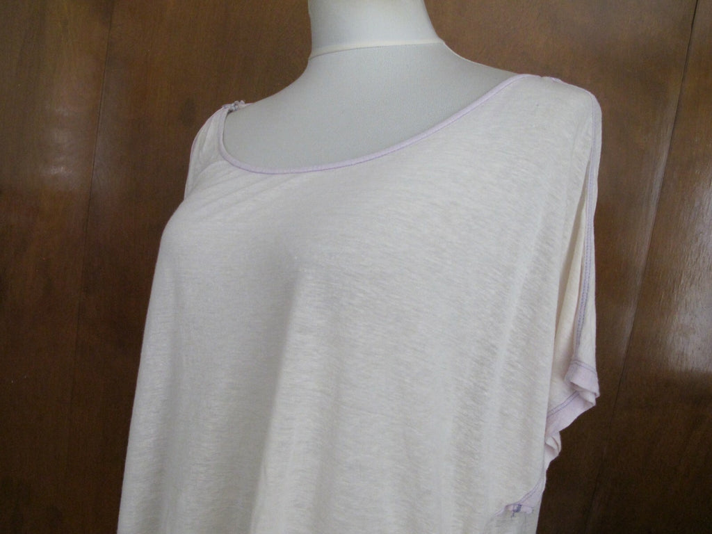 Free People Women’s One Shoulder Lavender Long Top 