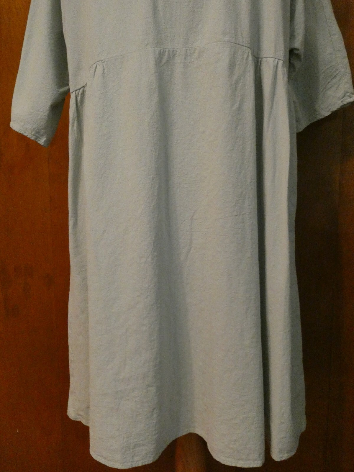 ZANZEA Women’s Light Blue 100% Cotton Denim Dress 4X (fits 1X-2X)