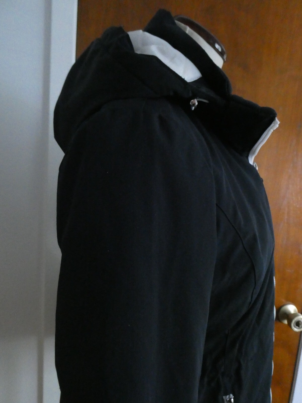 G.H. Bass CO. Junior’s Boys Navy Hooded Winter Coat Jacket Size Small