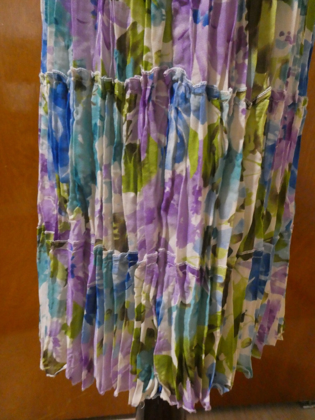 Allison Taylor Women's Multicolor Full Lined Pleated Skirt XLarge