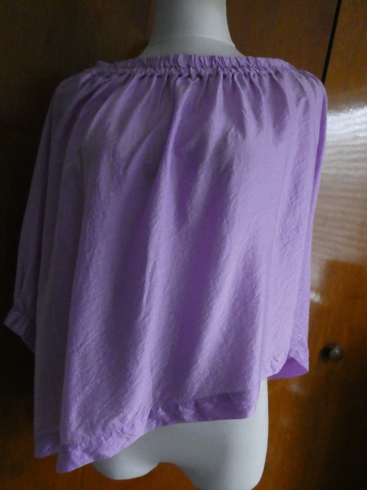 Anthropologie Maeve Women’s Lilac/Lila Shoulder Top Blouse Size Large