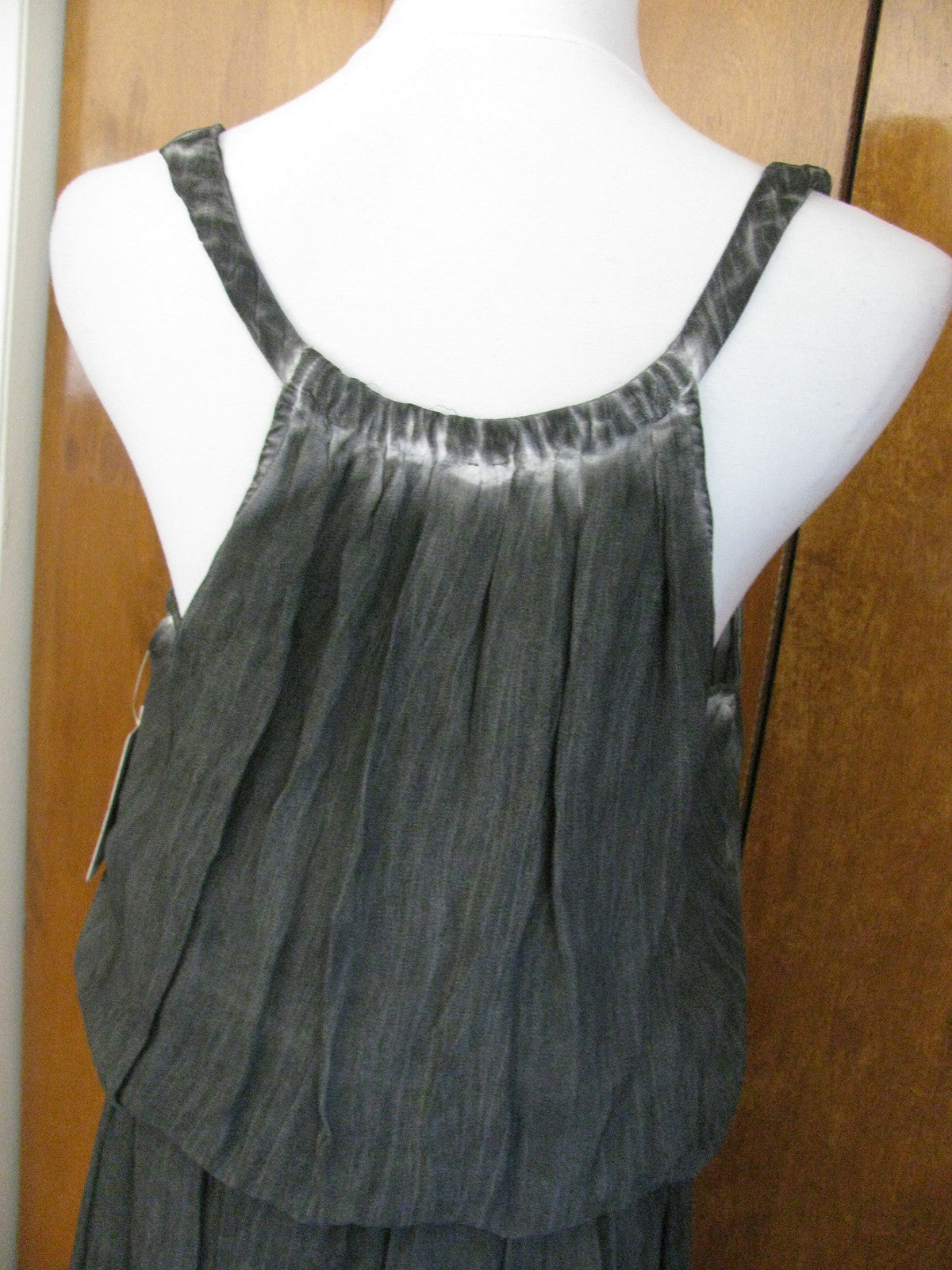 Free People Women’s Asymmetric Black Gray NWT Dress Size Large 
