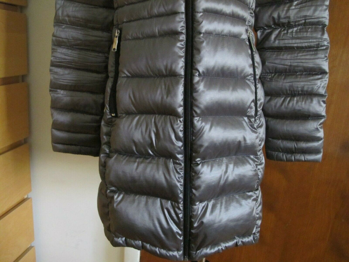 Andrew Marc Women’s Gray Lightweight Premium Downs Winter Coat Small