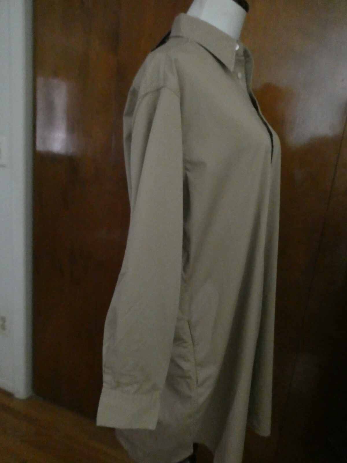 POLO RALPH LAUREN SPORT Women Soft Cotton Ten Long Sleeve Shirt Dress Size 10  