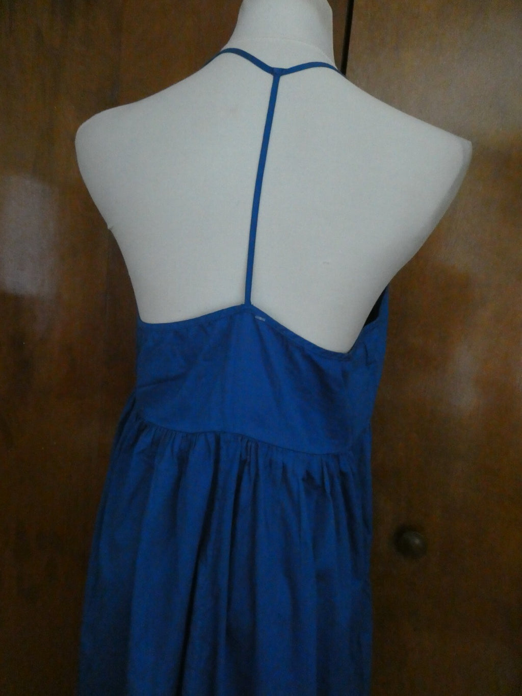  Anthropologie Lacausa Women’s Blue Detailed Dress Size Medium