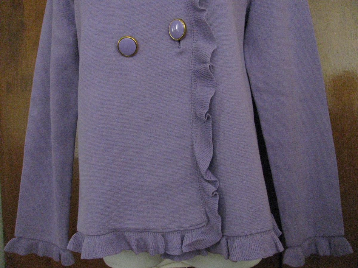 Kenar women's cotton lilac cardigan Large